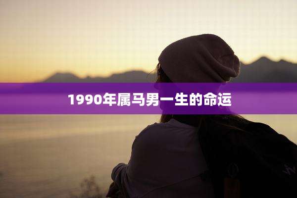 1990年属马男一生的命运