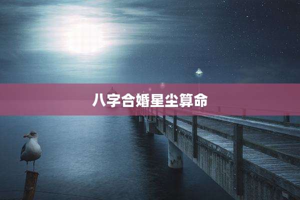 八字合婚星尘算命
