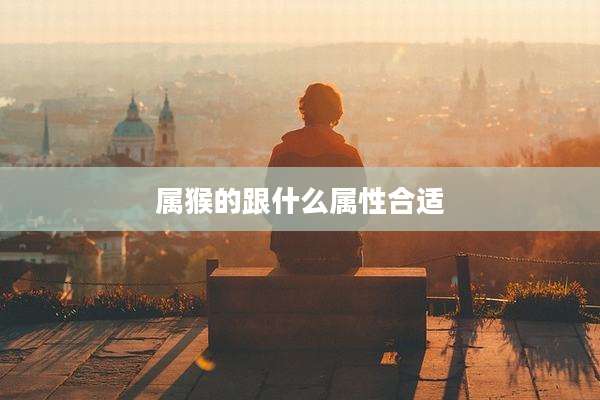 属猴的跟什么属性合适