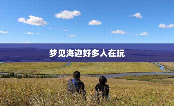 梦见海边好多人在玩