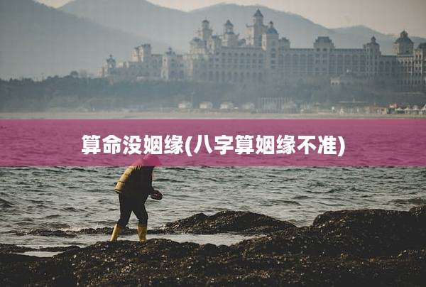 算命没姻缘(八字算姻缘不准)