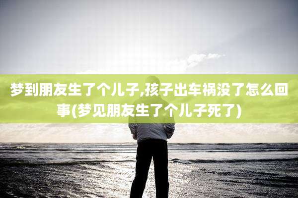 梦到朋友生了个儿子,孩子出车祸没了怎么回事(梦见朋友生了个儿子死了)