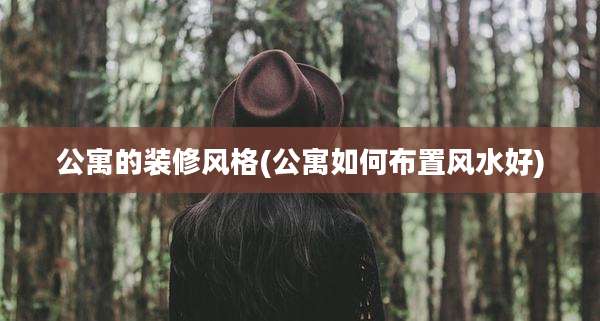 公寓的装修风格(公寓如何布置风水好)