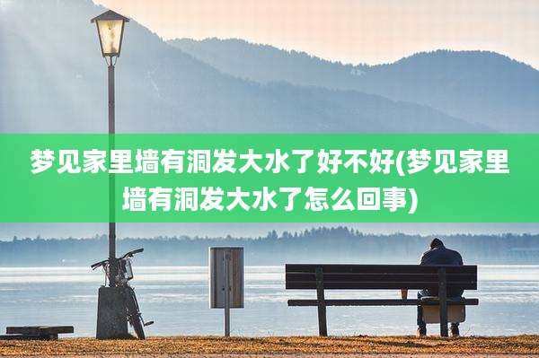梦见家里墙有洞发大水了好不好(梦见家里墙有洞发大水了怎么回事)