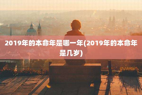 2019年的本命年是哪一年(2019年的本命年是几岁)