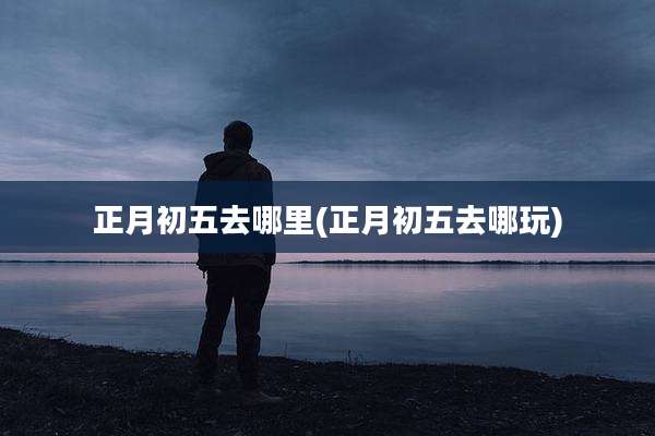 正月初五去哪里(正月初五去哪玩)