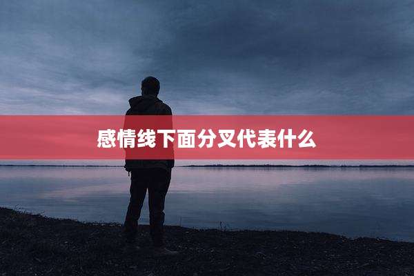 感情线下面分叉代表什么