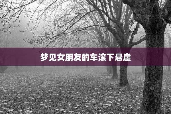 梦见女朋友的车滚下悬崖