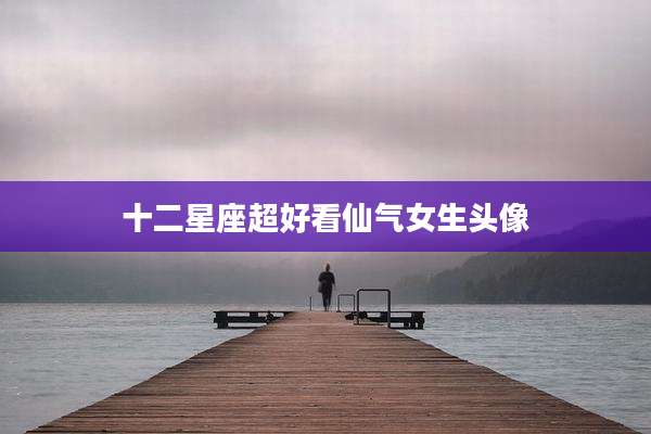 十二星座超好看仙气女生头像
