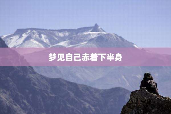 梦见自己赤着下半身