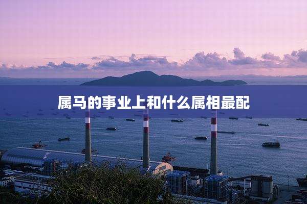 属马的事业上和什么属相最配