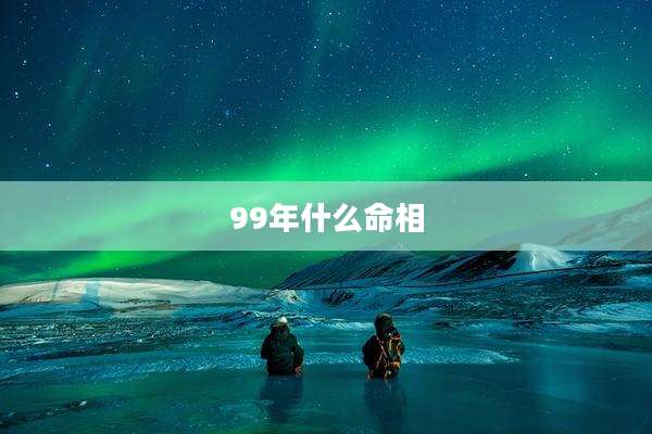 99年什么命相