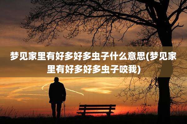 梦见家里有好多好多虫子什么意思(梦见家里有好多好多虫子咬我)