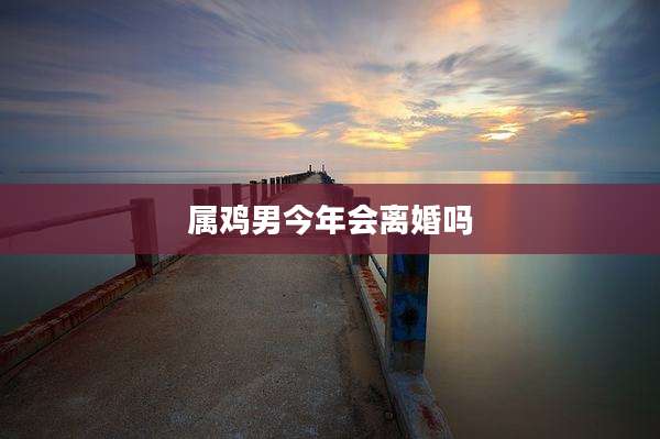 属鸡男今年会离婚吗