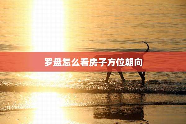 罗盘怎么看房子方位朝向