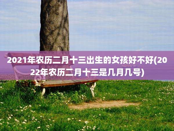 2021年农历二月十三出生的女孩好不好(2022年农历二月十三是几月几号)