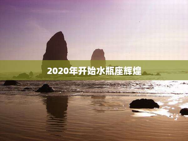 2020年开始水瓶座辉煌
