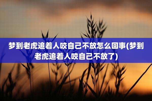 梦到老虎追着人咬自己不放怎么回事(梦到老虎追着人咬自己不放了)