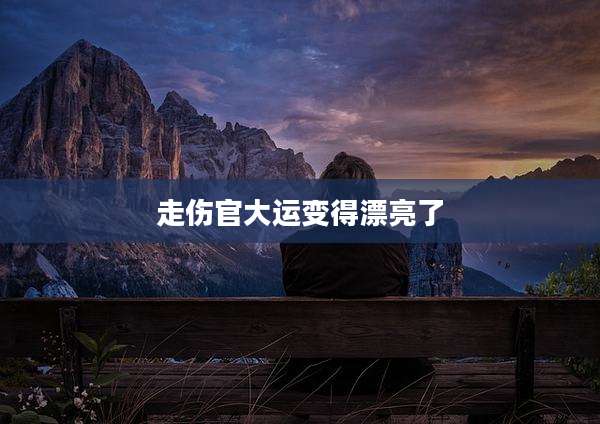 走伤官大运变得漂亮了