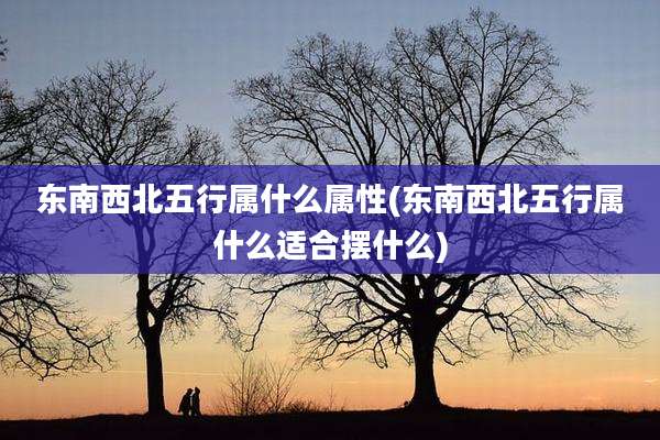东南西北五行属什么属性(东南西北五行属什么适合摆什么)