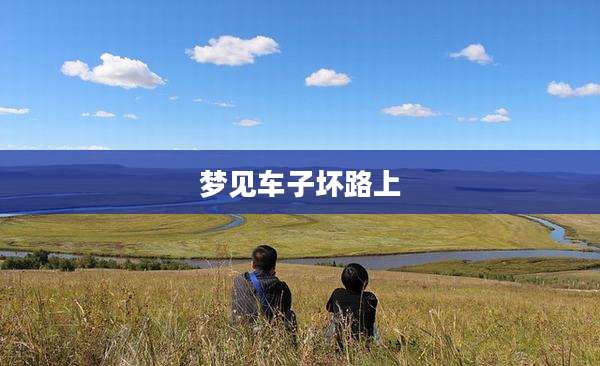 梦见车子坏路上