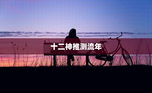 十二神推测流年