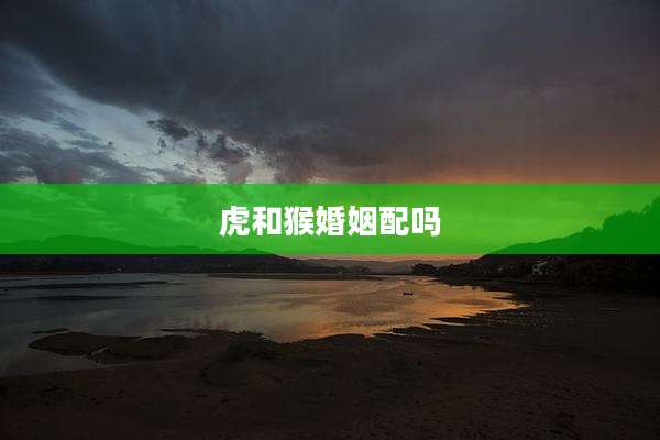 虎和猴婚姻配吗