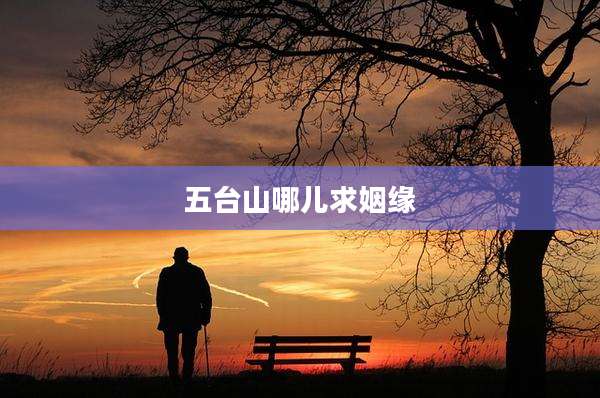 五台山哪儿求姻缘