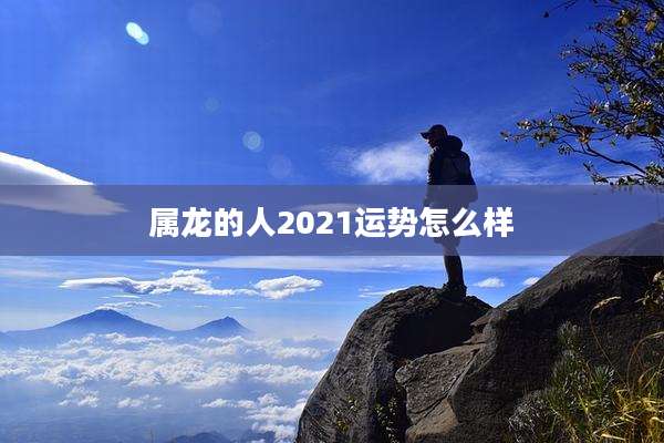 属龙的人2021运势怎么样