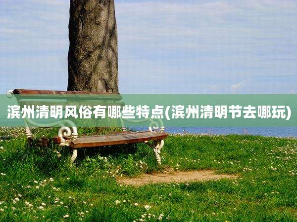 滨州清明风俗有哪些特点(滨州清明节去哪玩)
