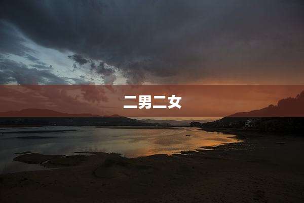 二男二女
