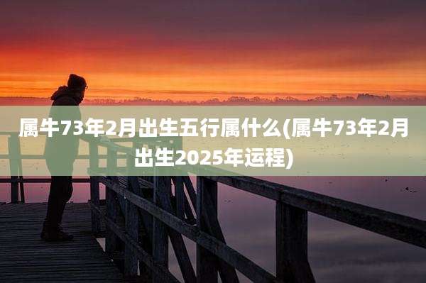 属牛73年2月出生五行属什么(属牛73年2月出生2025年运程)