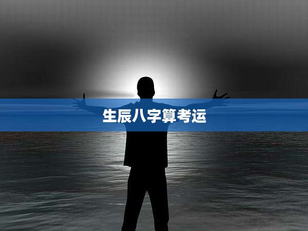 生辰八字算考运