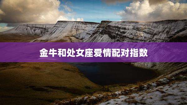 金牛和处女座爱情配对指数