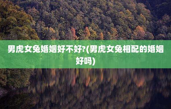 男虎女兔婚姻好不好?(男虎女兔相配的婚姻好吗)