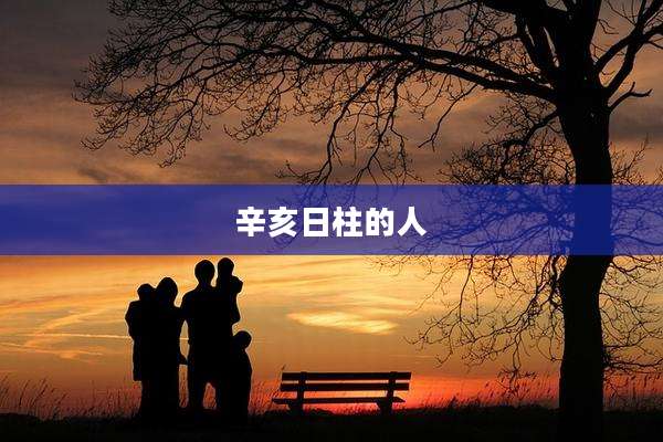 辛亥日柱的人