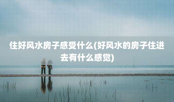 住好风水房子感受什么(好风水的房子住进去有什么感觉)