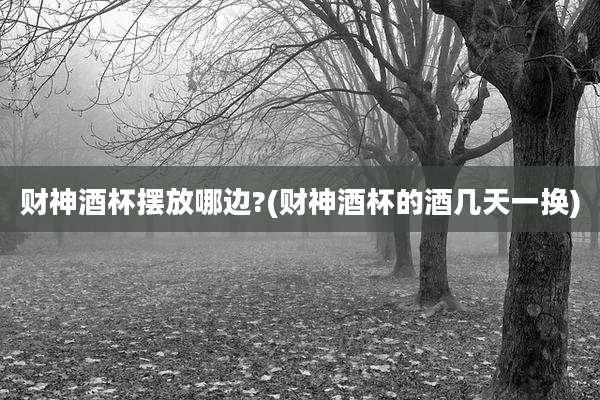财神酒杯摆放哪边?(财神酒杯的酒几天一换)