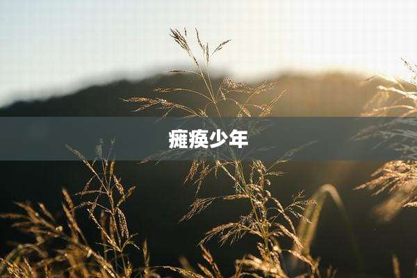 瘫痪少年