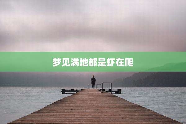 梦见满地都是虾在爬