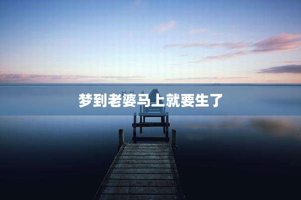 梦到老婆马上就要生了