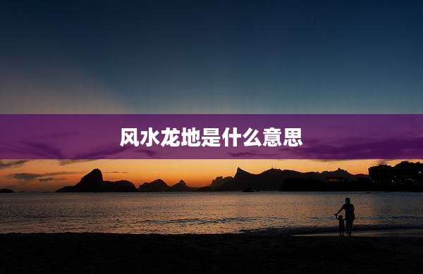 风水龙地是什么意思