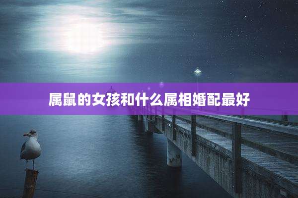 属鼠的女孩和什么属相婚配最好