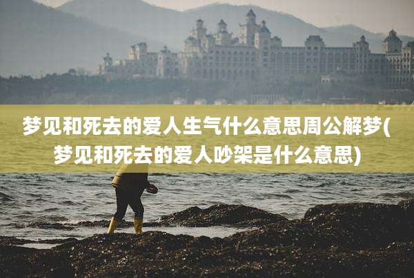 梦见和死去的爱人生气什么意思周公解梦(梦见和死去的爱人吵架是什么意思)