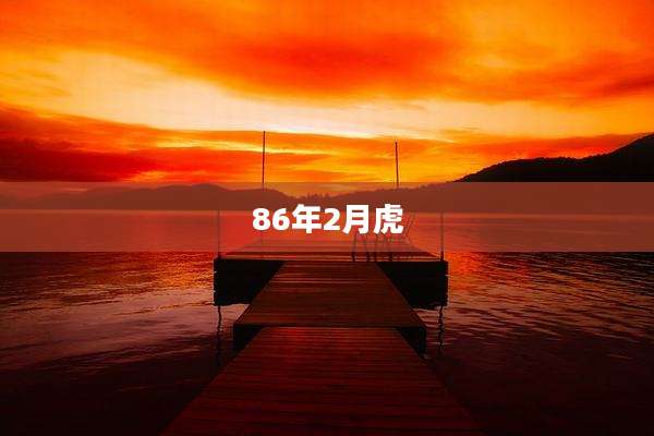 86年2月虎