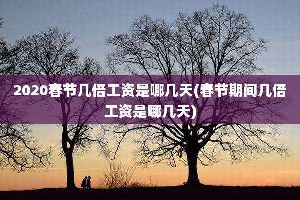 2020春节几倍工资是哪几天(春节期间几倍工资是哪几天)