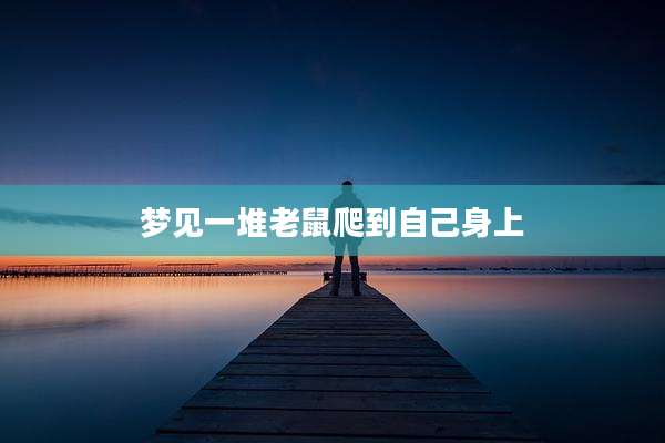 梦见一堆老鼠爬到自己身上