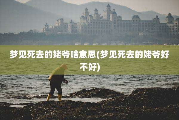 梦见死去的姥爷啥意思(梦见死去的姥爷好不好)