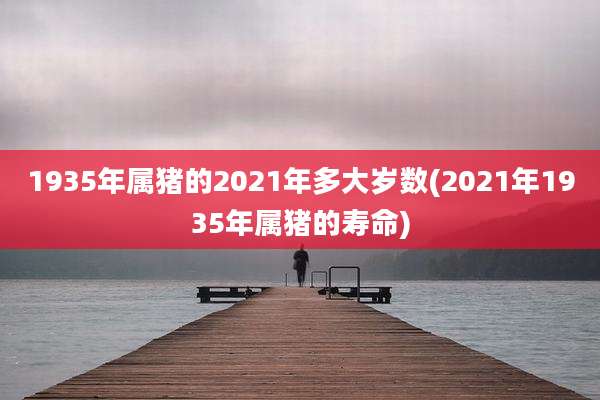 1935年属猪的2021年多大岁数(2021年1935年属猪的寿命)