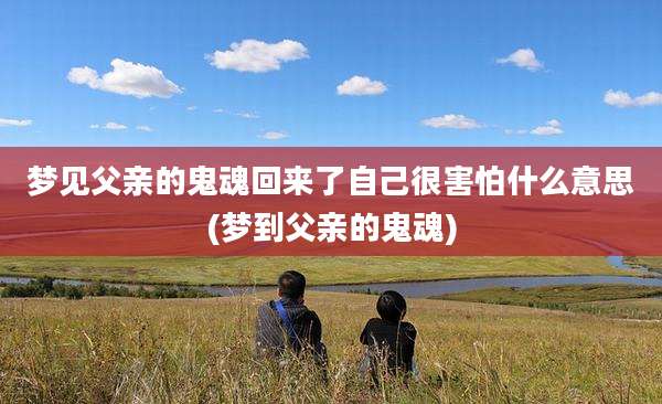 梦见父亲的鬼魂回来了自己很害怕什么意思(梦到父亲的鬼魂)
